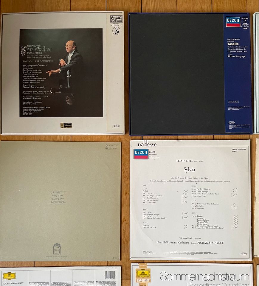 Schallplatten Vinyl LP Sammlung Klassik Oper Musical 1950s-1990s in Karlsruhe