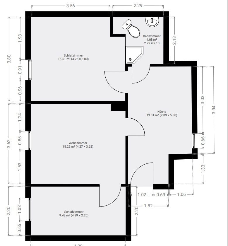 60qm Dachgeschosswohnung in Zentrumslage am Markt in Geldern