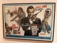 James Bond Leinwand / Poster mit Rahmen Vintage München - Schwabing-West Vorschau