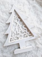 Weihnachten, deko, landhaus, tannenbaum, Aufsteller, weiß, shabby Nordrhein-Westfalen - Espelkamp Vorschau