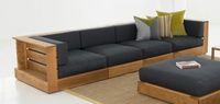 Sofa Loungesofa Outdoorsofa Teakholz Outdoor Gartensofa Terrassen Niedersachsen - Stelle Vorschau