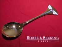 ☾♔ Robbe & Berking 925 Silber Jahreslöffel 1985 Libelle 17cm Schleswig-Holstein - Handewitt Vorschau