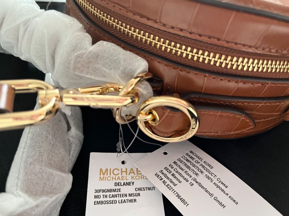 Michael Kors Handtasche Delaney Medium Neu Kroko Braun Original in  Düsseldorf - Bezirk 2 | eBay Kleinanzeigen ist jetzt Kleinanzeigen