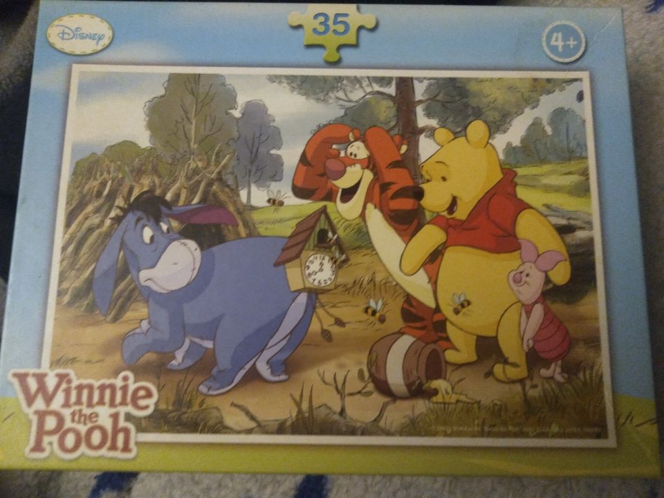 Puzzle "Winnie Pooh" 35 Teile in Klein Nordende