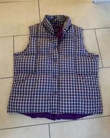 Lands End Weste Gilet Steppweste Gr L lila kariert Bayern - Fürth Vorschau