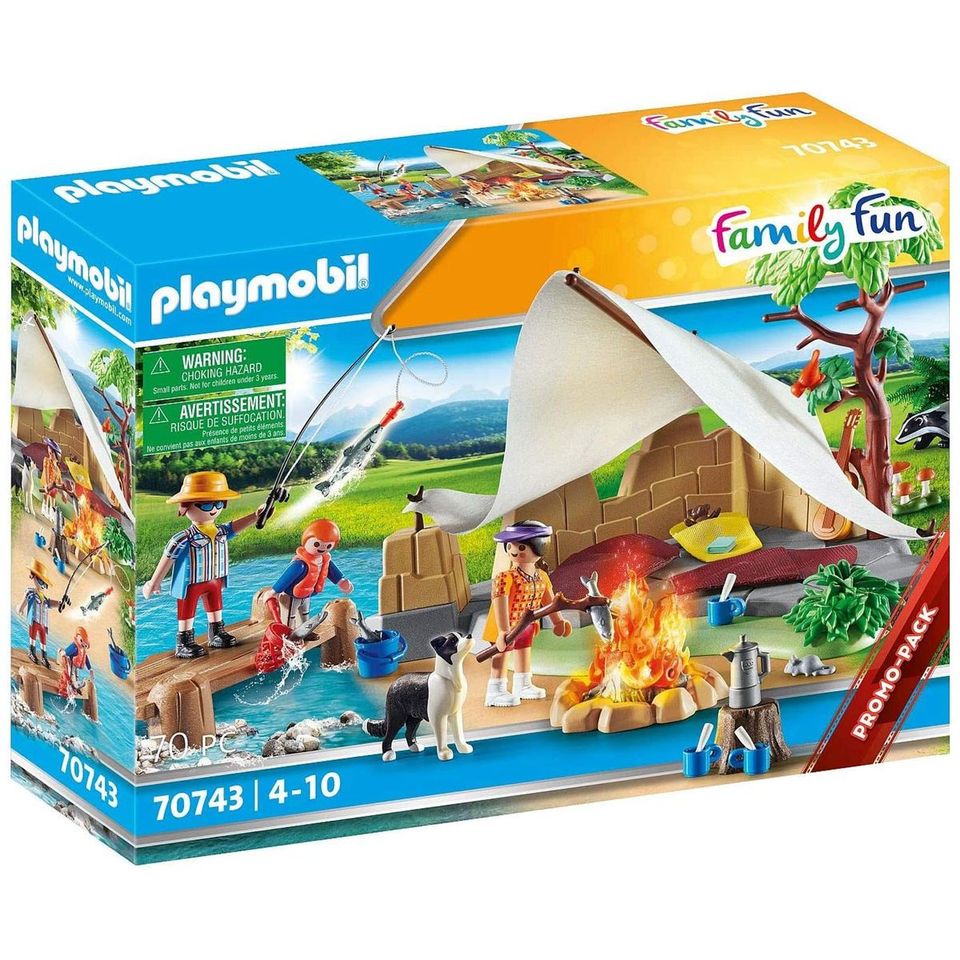 PLAYMOBIL® 70743 Familie beim Campingausflug in Freising