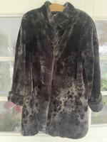 Eleganter Damen Kunstpelzmantel von C&A Schwarz – Größe 42 / XL Horn-Lehe - Lehesterdeich Vorschau