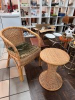 Rattan Sessel mit Beistelltisch Häfen - Bremerhaven Vorschau