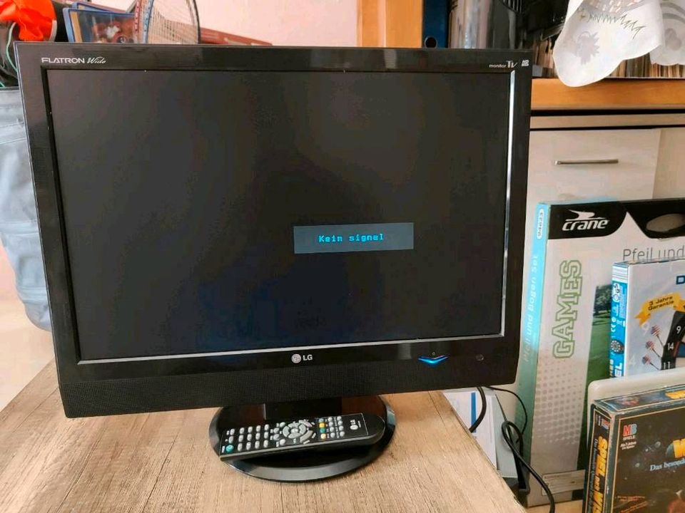 Monitor TV von LG für Wohnwagen Camping oder als 2te Bildschirm in Friedberg (Hessen)