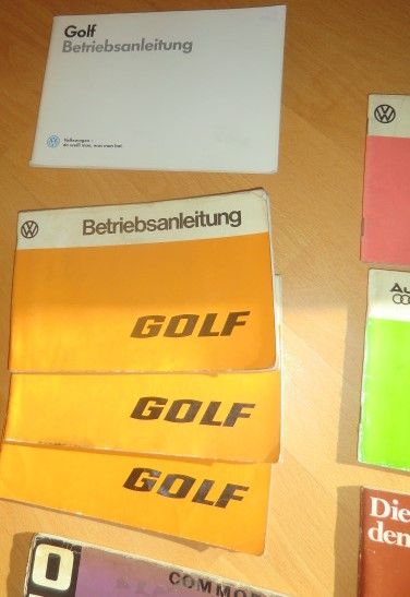 Betriebsanleitung VW GOLF I 76 77 POLO 86C 83 Passat 75 79 in Kropp