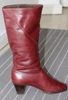HUSH PUPPIES -Warm gefütterte Lederstiefel, Gr.39, bordeaux - TOP Niedersachsen - Zeven Vorschau