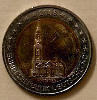 2 EURO Münze 2008 Hamburg Leipzig - Thekla Vorschau