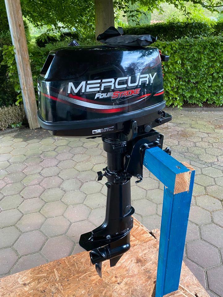 Außenborder Mercury 5 PS 4 Takt - sehr gut Außenbordmotor in Bersenbrück