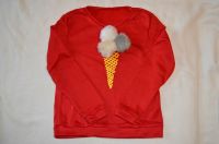 Shein Sweatshirt Pulli mit Bommel Eis Rundhals/Neu ohne Etikett M Berlin - Steglitz Vorschau