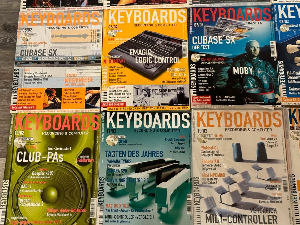 Keyboards Recording & computer Musik Magazin Zeitschrift in Aurich