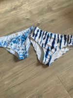 2 Bikini Hosen Badehosen Mädchen 160 170 weiß blau Bademode Schleswig-Holstein - Großhansdorf Vorschau