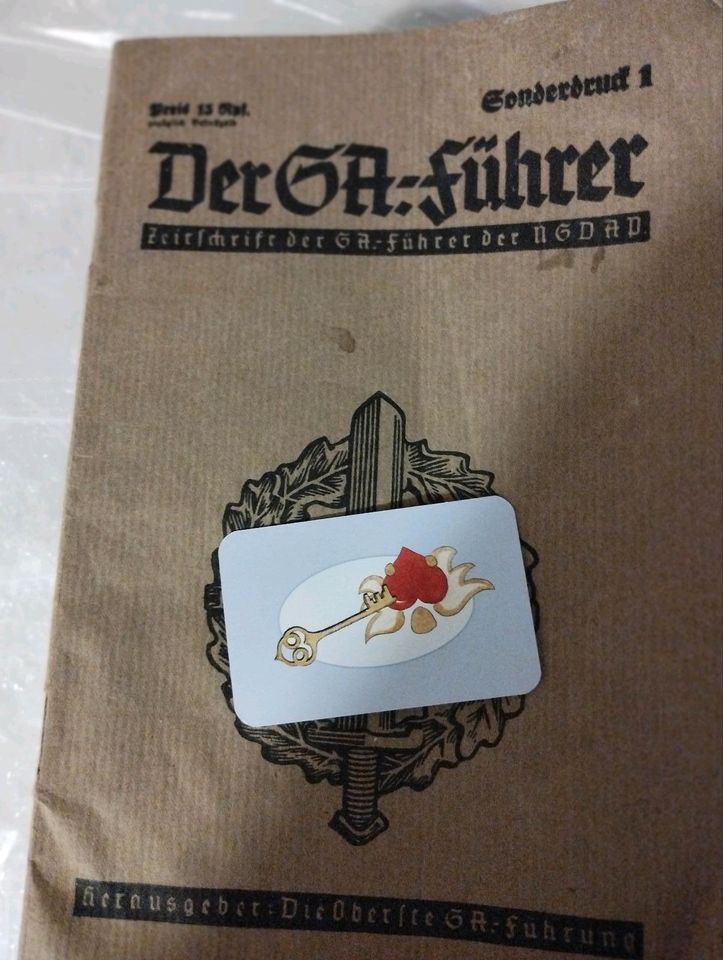 Der SA- Führer , Sonderdruck 1, alte Zeitschrift rar selten in Weißenburg in Bayern