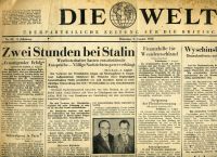 Zeitung Rarität Die Welt vom 03.08.1948 Dithmarschen - Buesum Vorschau