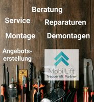 ➡️ Wartung / Reparatur/ Montage / Beratung ihres Liftes? Treppenlift, Hublift, Plattformlift Nordrhein-Westfalen - Werl Vorschau