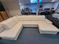 Wohnlandschaft XXL-Sofa U-Form in Samt beige Schlaffunktion 2xBettkasten Möbel Wurm Niedersachsen - Osnabrück Vorschau