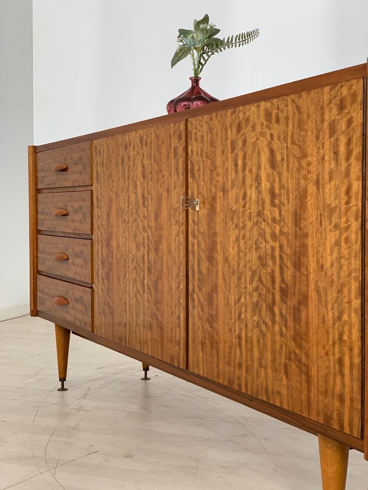 MID CENTURY SIDEBOARD KOMMODE TV SCHRANK VINTAGE in Berlin