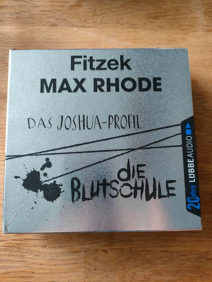 Sebastian Fitzek Max Rhode Hörbuch das Joshua Profil Die Blutschu in Mönchengladbach