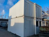 20ft Bürocontainer Baucontainer Wohncontainer Mannschaftscontainer Aufenthaltscontainer Hessen - Limburg Vorschau