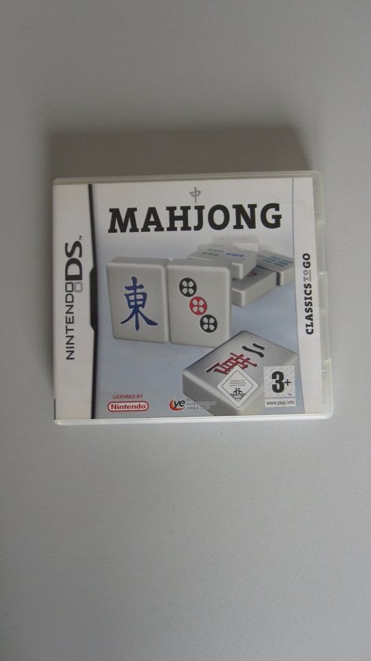 Nintendo DS Spiel Mahjong in Originalverpackung und Anleitung in Villingen-Schwenningen