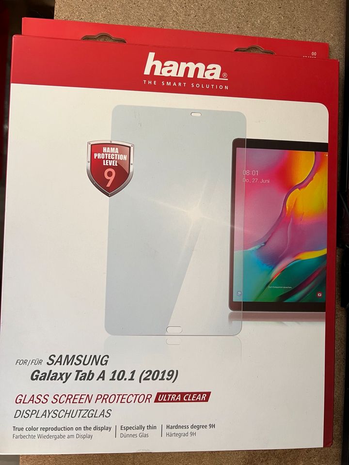 Displayschutzglas Samsung Galaxy Tab A 10.1 Hama in Duisburg