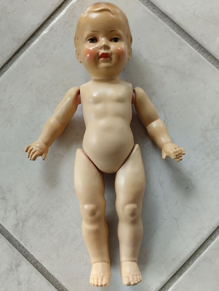 alte Puppe, 30 cm in Welzow