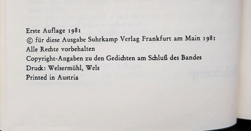 Die Gedichte von Bertold Brecht in einem Band in Ingolstadt