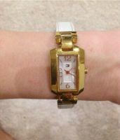 **Original Tommy Hilfiger Uhr**Gold**weißes Armband** Bayern - Augsburg Vorschau