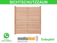Endorphin Rhombus-Sichtschutzzaun | 4x Elemente & 5x Holzpfosten Nordrhein-Westfalen - Lübbecke  Vorschau