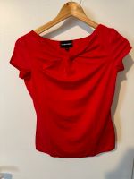 T-Shirt top Emporio Armani Größe 38 rot Bayern - Amberg Vorschau