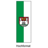 Fahne der Stadt Wolfsburg im Hochformat Rheinland-Pfalz - Nierstein Vorschau
