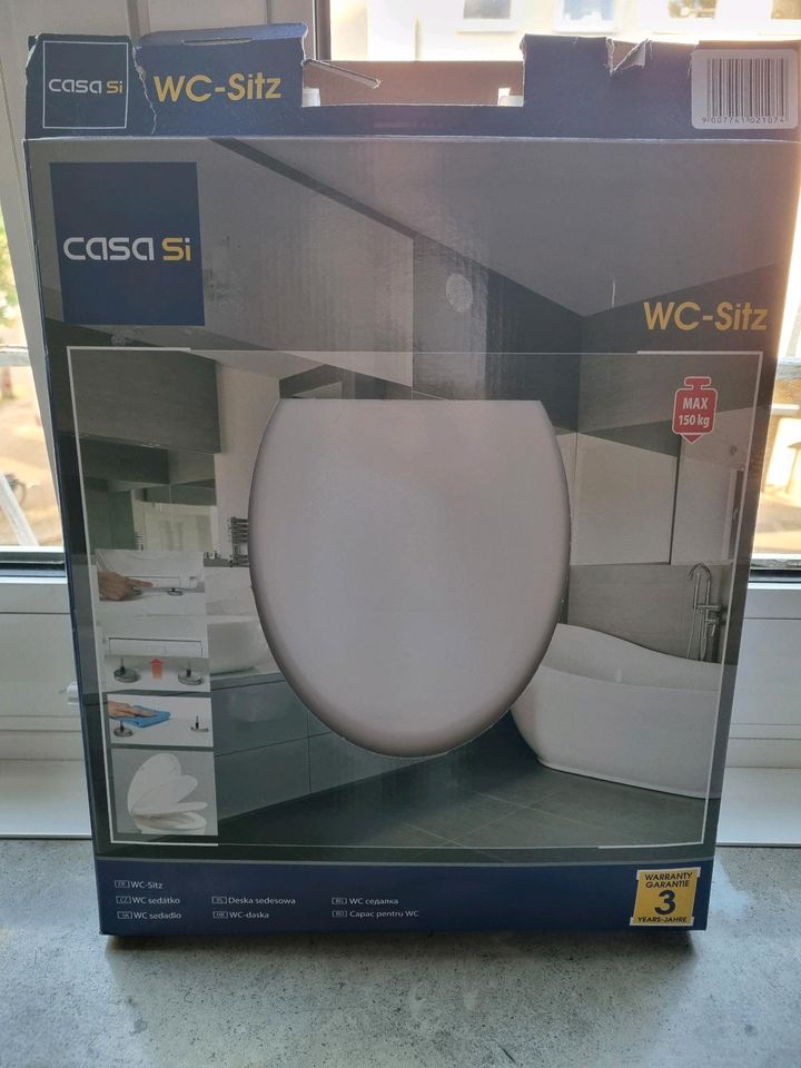 WC Sitz Neu Weiss Casa Si in Bielefeld