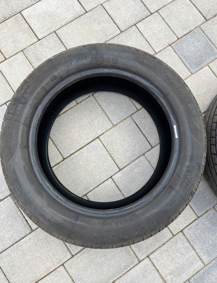 2x Sommerreifen Pirelli 215/55 R17 in Katlenburg-Lindau