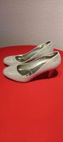 Pumps Schuhe Hochzeit Glitzer, Gr. 40 Frankfurt am Main - Nordend Vorschau