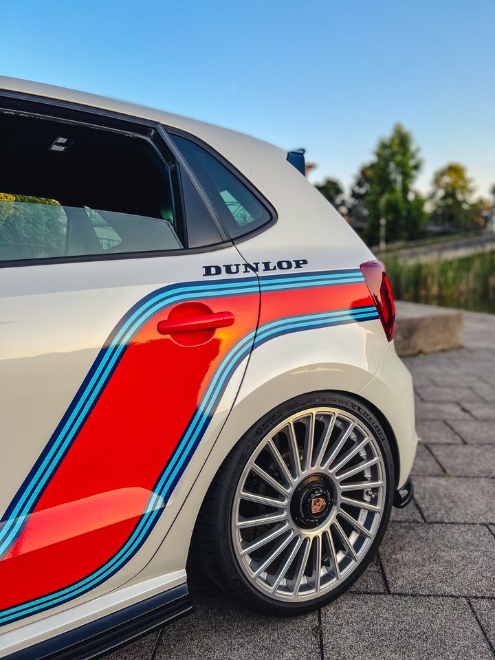 VV Polo GTI 6C Martini Racing in Stuttgart