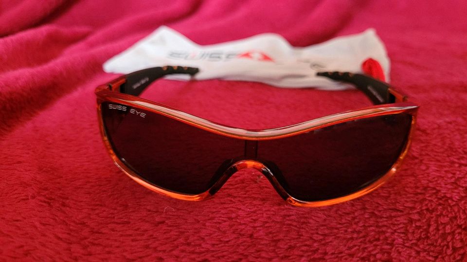 Swiss Eye Kinder Sportbrille 16503 orange Radbrille Brille Son in Hannover