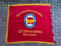 Dachbodenfund DDR Fahne Weimar, Oberweimar Leuna - Günthersdorf Vorschau