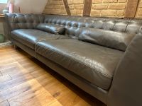 Sofa Couch Leder Gesteppt 3-Sitzer Chesterfield Design Edelstahl Nordrhein-Westfalen - Much Vorschau