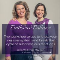 Embodied Balance - The Workshop to befriend your nervous system Pankow - Weissensee Vorschau