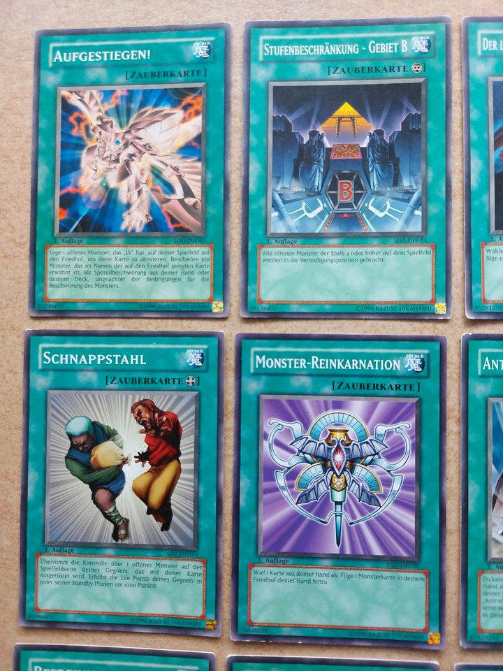 Yu-Gi-Oh! Karten 1. Auflage - je 0,20 € in Zell am Main