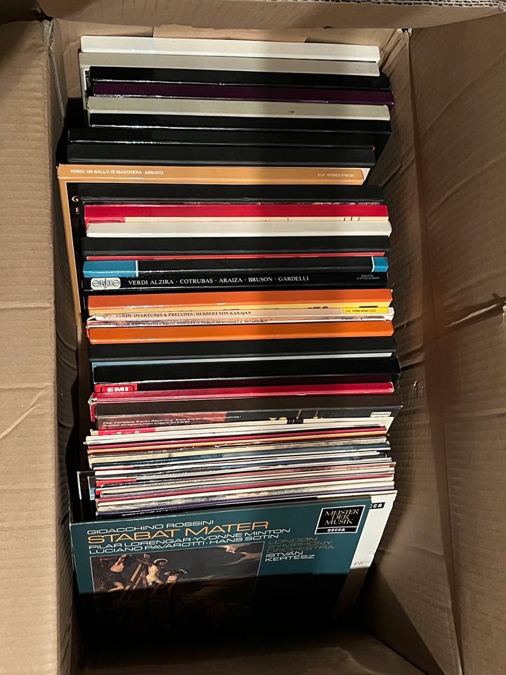 Schallplatten Sammlung Auflösung Konvolut Klassik Oper LP in Pforzheim