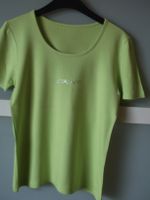 Neuwertiges T-Shirt grün Stretch-Baumwolle, Größe 36 Frankfurt am Main - Nordend Vorschau