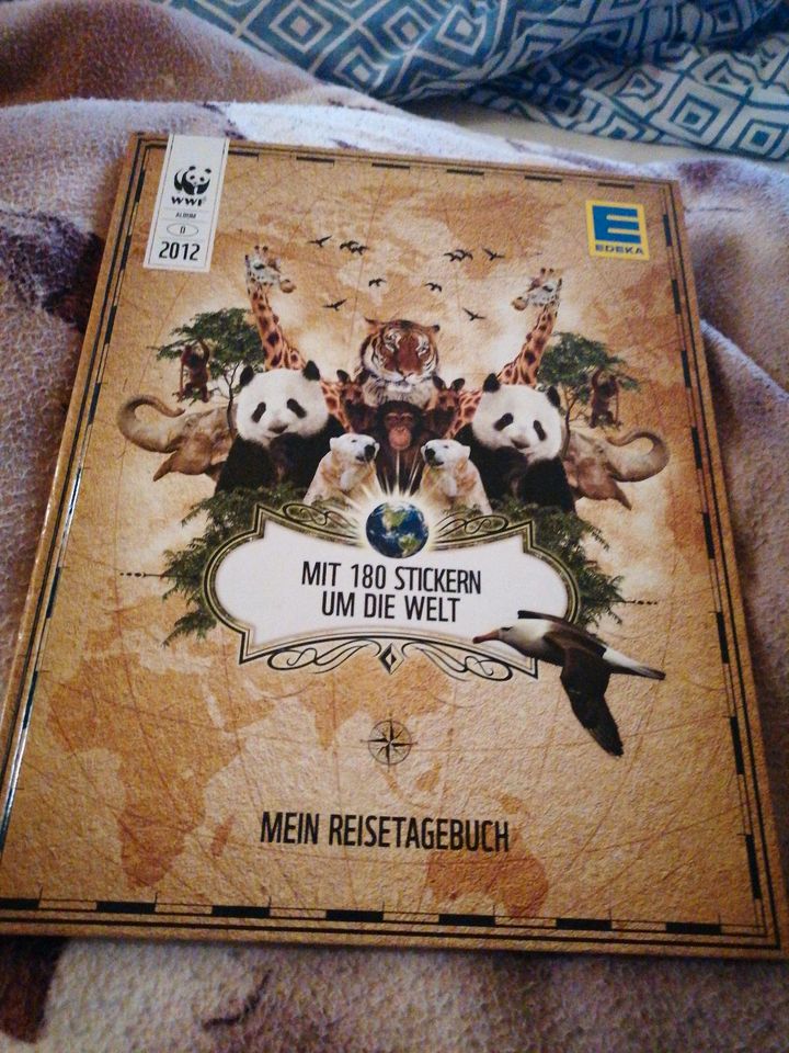 Sticker Buch Edeka 2012 WWF in Eibenstock