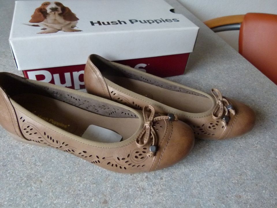 Damenschuhe Ballerinas Hush Puppies neu Gr. 39 VB 18 EURO in Alsbach-Hähnlein