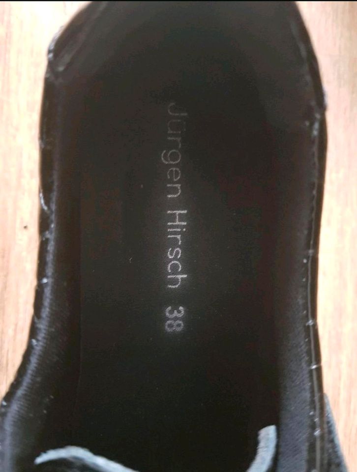 Verkaufe neue Halbschuhe GRÖßE 38 von Jürgen Hirsch (Markenschuh) in Strausberg