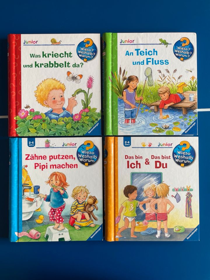 Bücher Set „Wieso Weshalb Warum“ ab 2 Jahre in Filderstadt